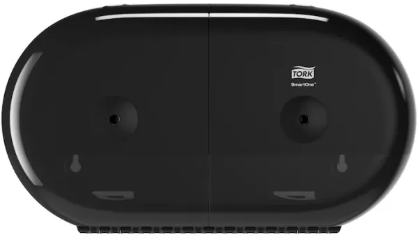 Tork SmartOne T9 Twin, dispenser til toiletpapir, sort